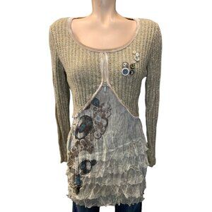 Adam Jacobs Tops-LS Size M
